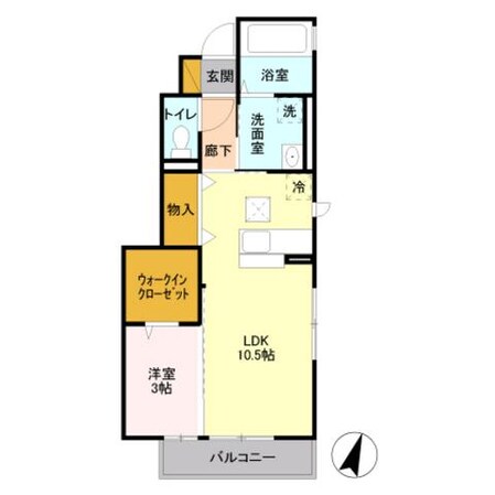 ハイム・ジョルニの物件間取画像